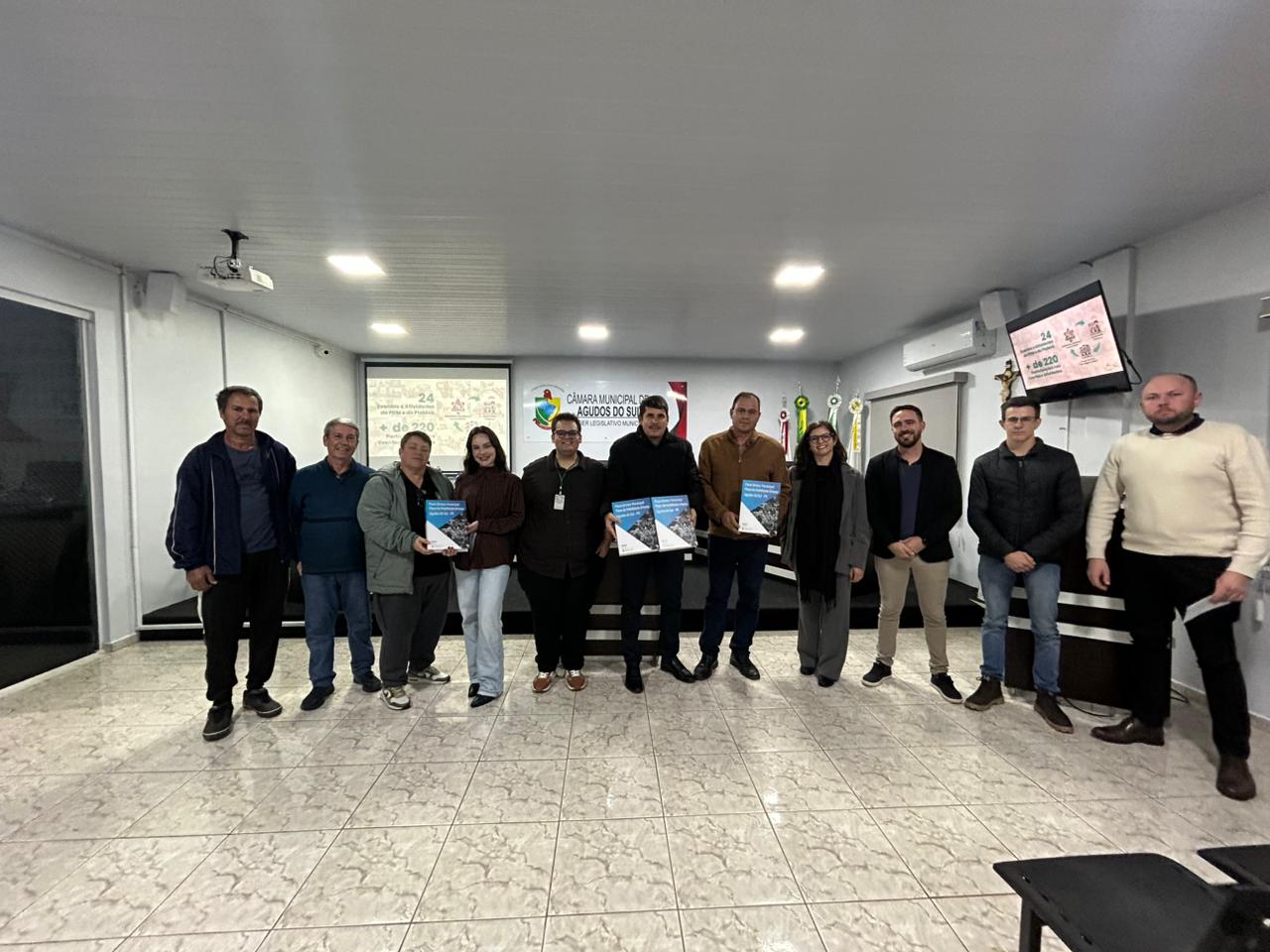 Agudos do Sul finaliza Plano Diretor e Plano de Mobilidade Urbana com apoio técnico da DRZ